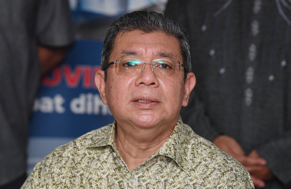 Saifuddin Abdullah positif untuk Covid-19