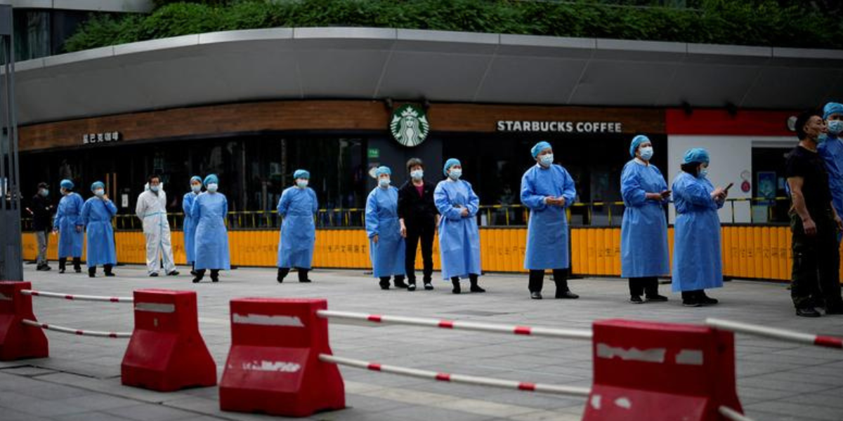Swathes Shanghai akan dikembalikan kepada penguncian dalam pemanduan ujian