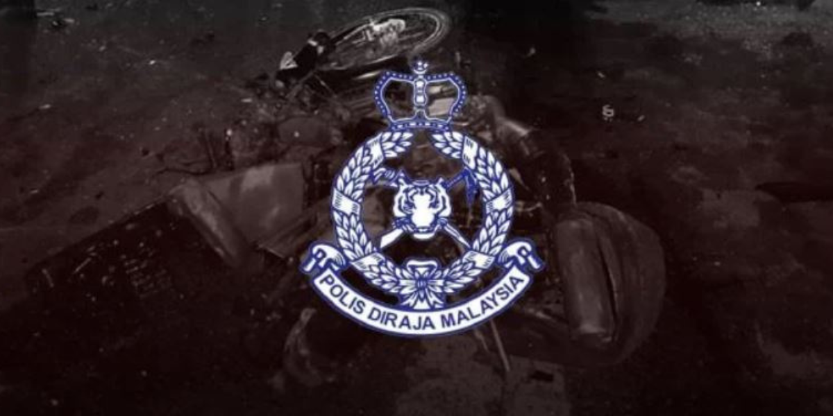 Tiga budak lelaki kongsi satu motosikal, maut dilanggar kereta di Dungun