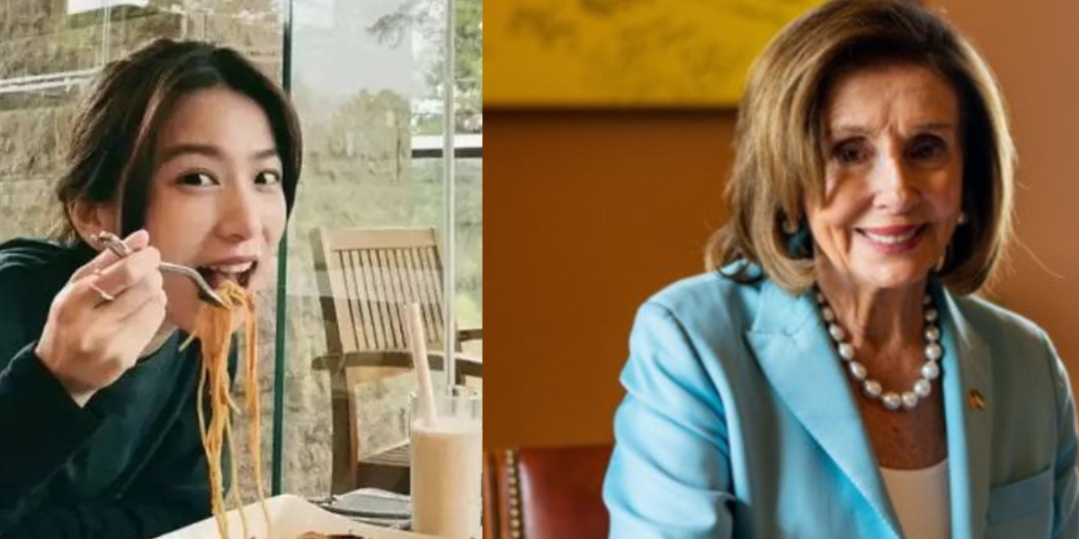 Penyanyi Taiwan Hebe Tien mengeluarkan gambar makan pasta berikutan kritikan yang mengaitkannya dengan kemerdekaan, Nancy Pelosi