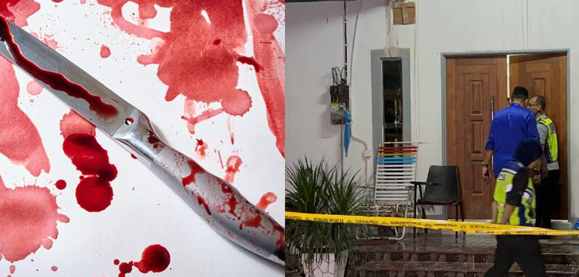 Wanita Berpantang Maut Dengan Pisau Tertusuk di Leher