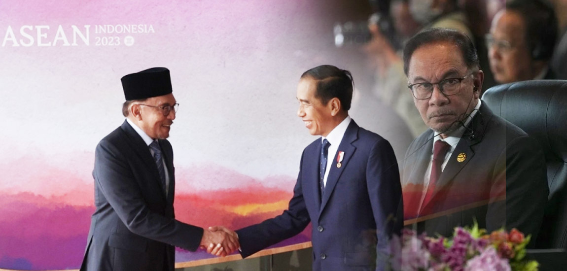 Perdana Menteri Anwar Ibrahim Hadir Pembukaan Sidang Kemuncak Asean & Sesi Pleno Di Indonesia