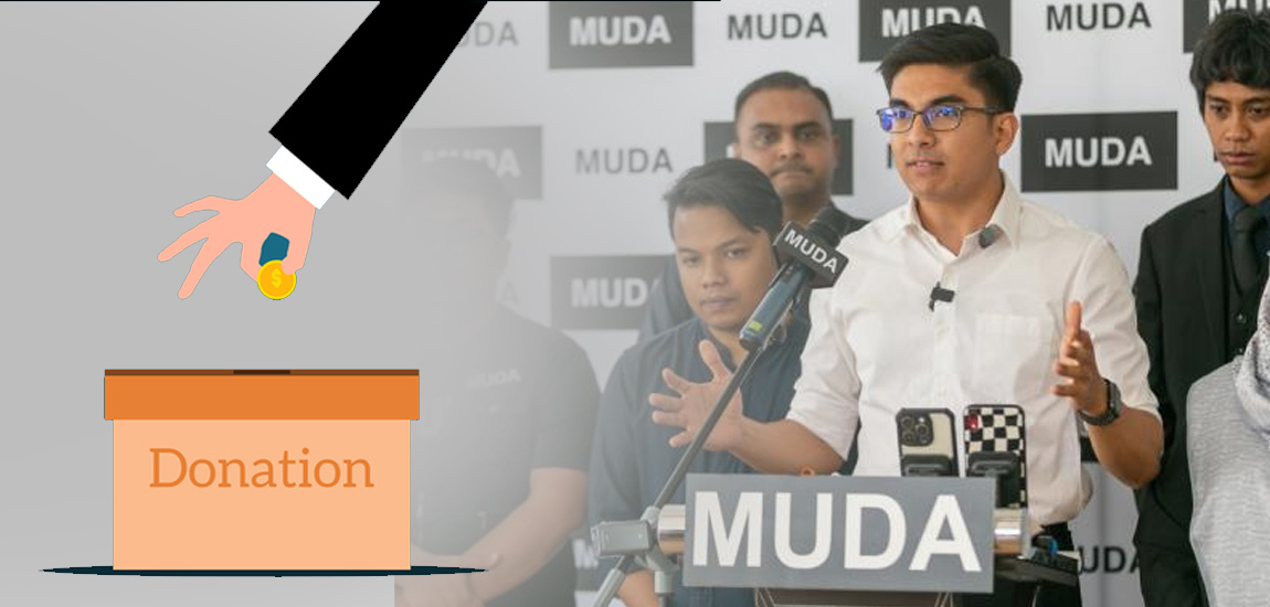 MUDA Kumpul Dana Untuk Kempen PRN Melalui Jualan Online