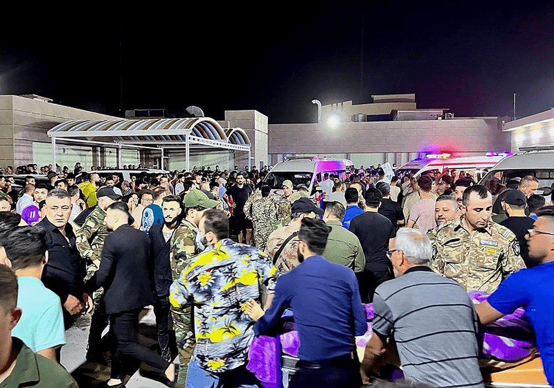Tragedi Kebakaran Majlis Perkahwinan di Iraq Mengejutkan Dunia