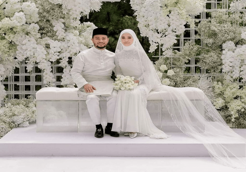 Nabila Razali Berkahwin Dengan Nik Iruwan Nik Izani di Bukit Tinggi