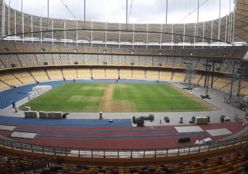 Padang Stadium Nasional Mengalami Kerosakan Selepas Konsert Coldplay