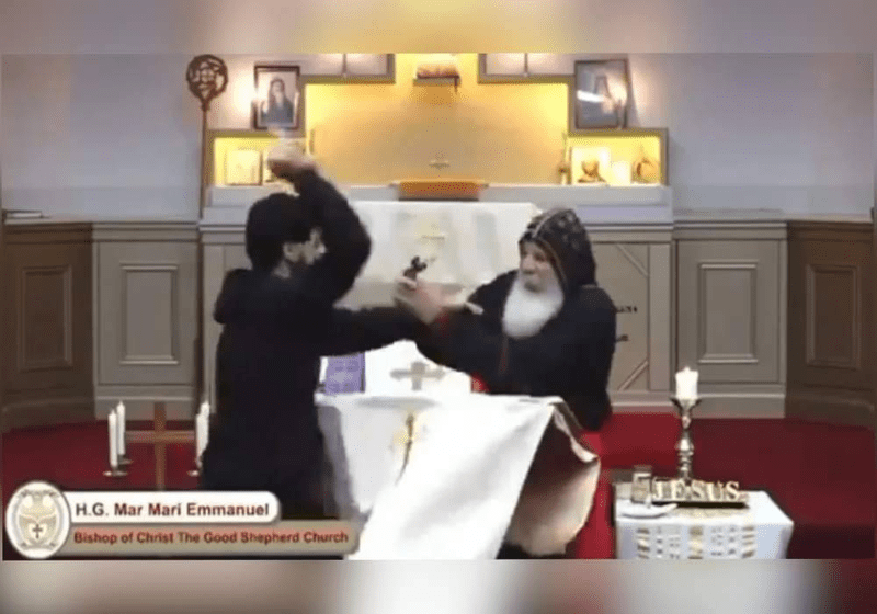 Paderi Terkenal Australia Ditikam Ketika Sedang  ‘Live Streaming’