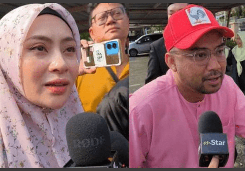 Adira dan Datuk Red Sah Bercerai Talak Satu
