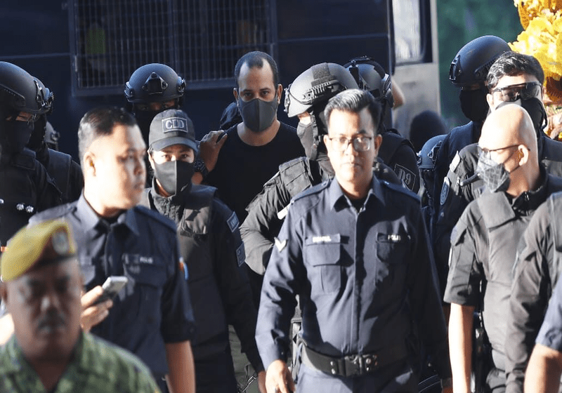 Lelaki Warga Israel Tiba di Mahkamah Kuala Lumpur dengan Kawalan Ketat Pihak Polis