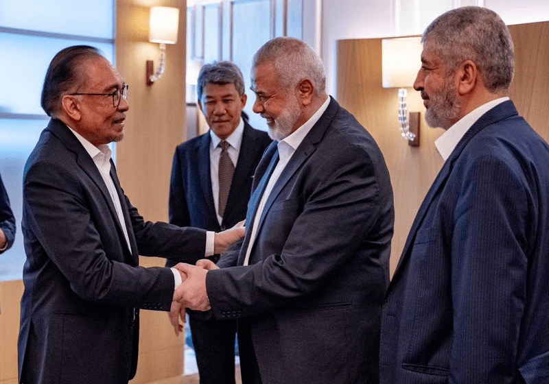 Anwar Ibrahim Mengadakan Pertemuan dengan Pimpinan Hamas