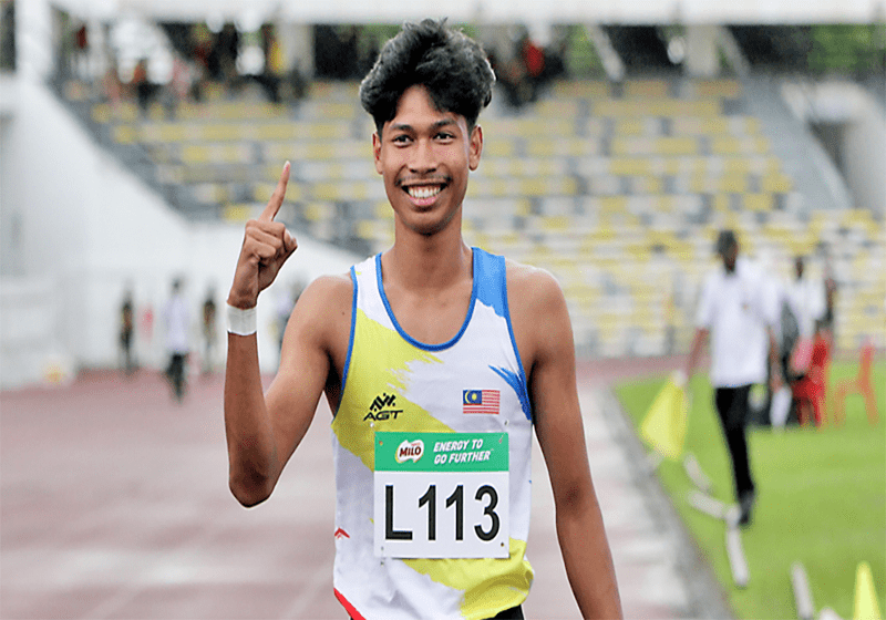 Muhammad Azeem Menang Pingat Emas 4X100m di Kejohanan NCAA