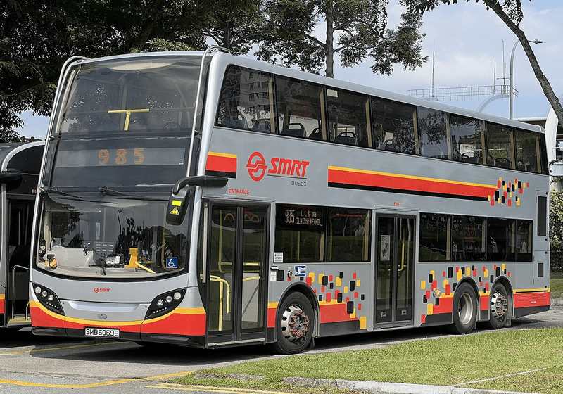 Kapten Bas SMRT Digantung Tugas Selepas Melanggar Pekerja Binaan di Jalan Anson