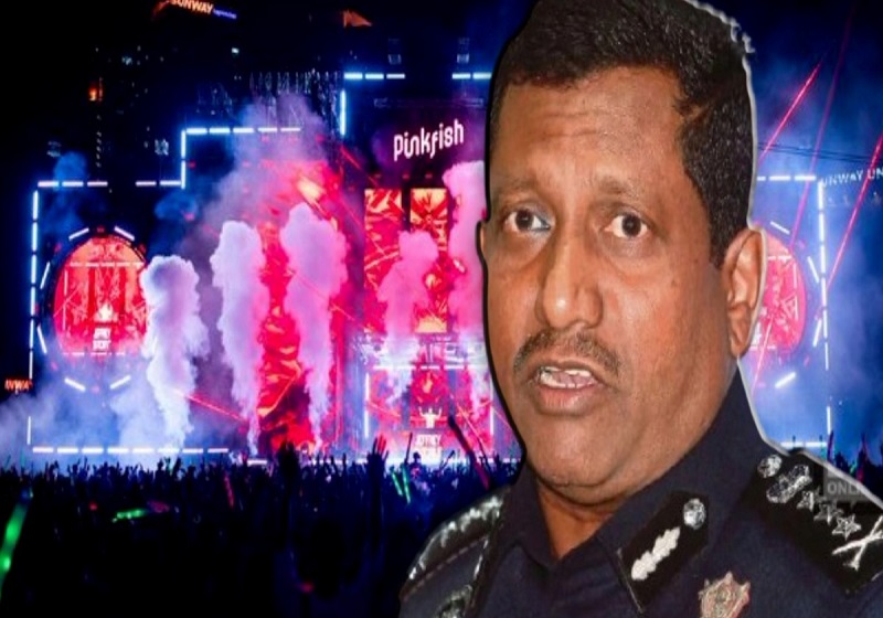 Polis Berjaya Tahan 3 Pengedar Dadah Ketika Konsert PinkFish