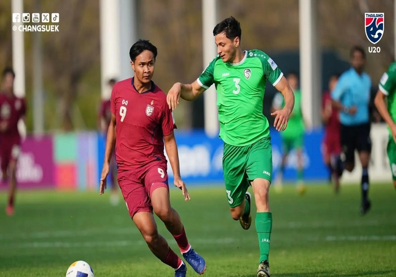 Thailand Bangkit Saat Akhir, Ikat Syria 2-2 di Kejohanan Asia