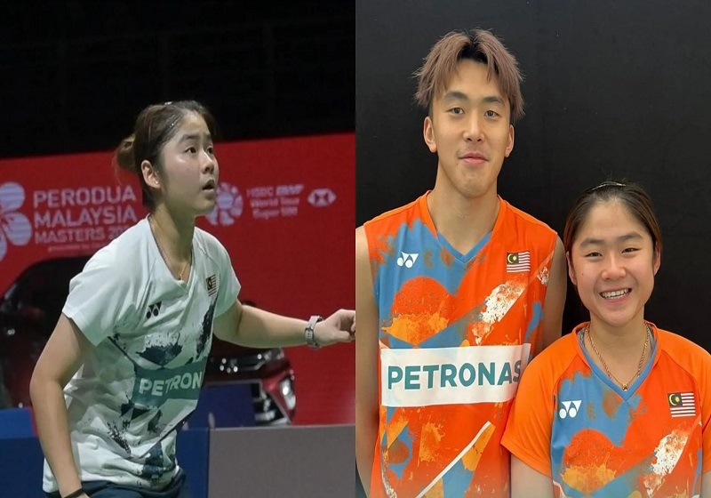 Pemain Wanita Malaysia Cedera Jatuh Tangga, Tarik Diri Dari Orleans Masters 2025
