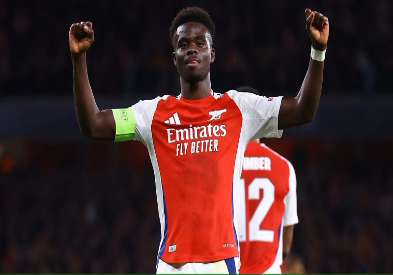 Saka Jadi Senjata Rahsia Arsenal Menentang Real Madrid