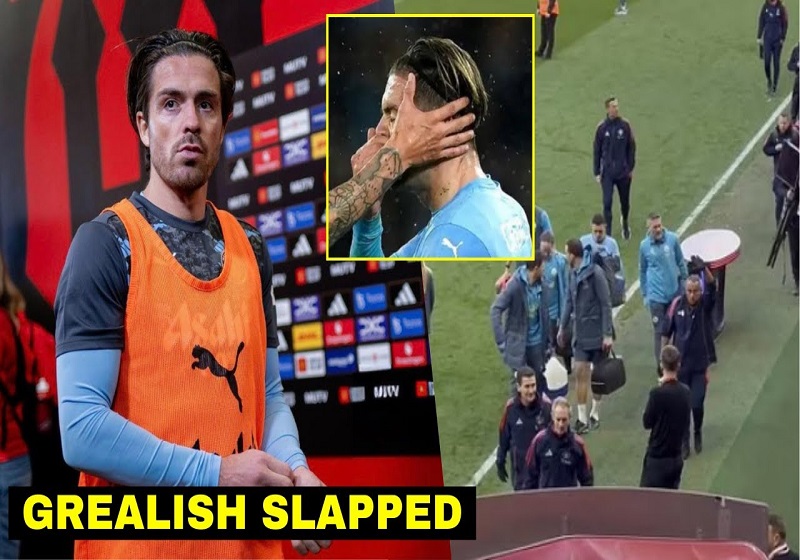 Polis Tahan Lelaki Tampar Pemain Manchester City Jack Grealish