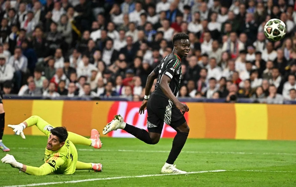 Arsenal Singkir Real Madrid, Bukayo Saka Buktikan Dominasi di Eropah