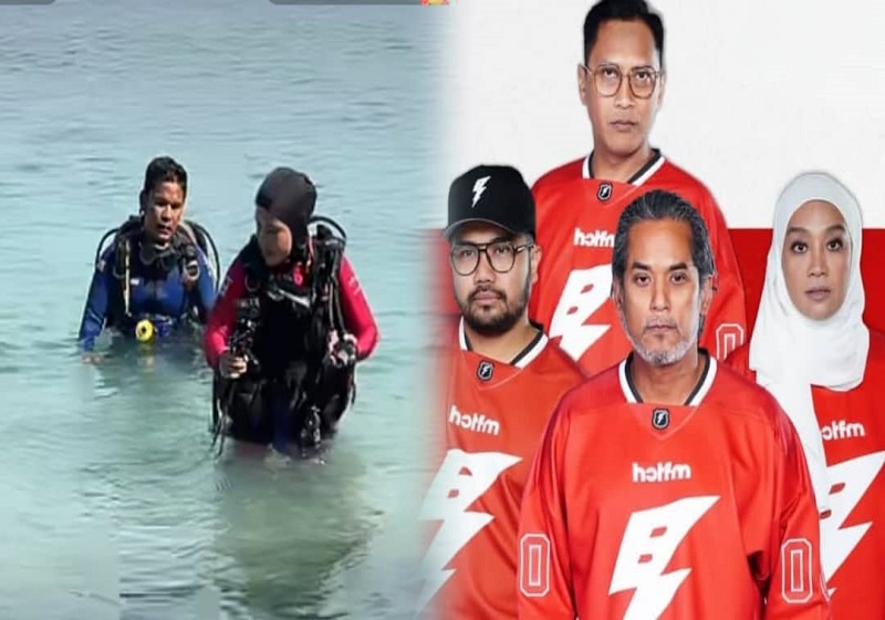 Hot FM Bekpes Hot Skuba: Misi Siaran Langsung Dari Dasar Laut Pertama Di Malaysia