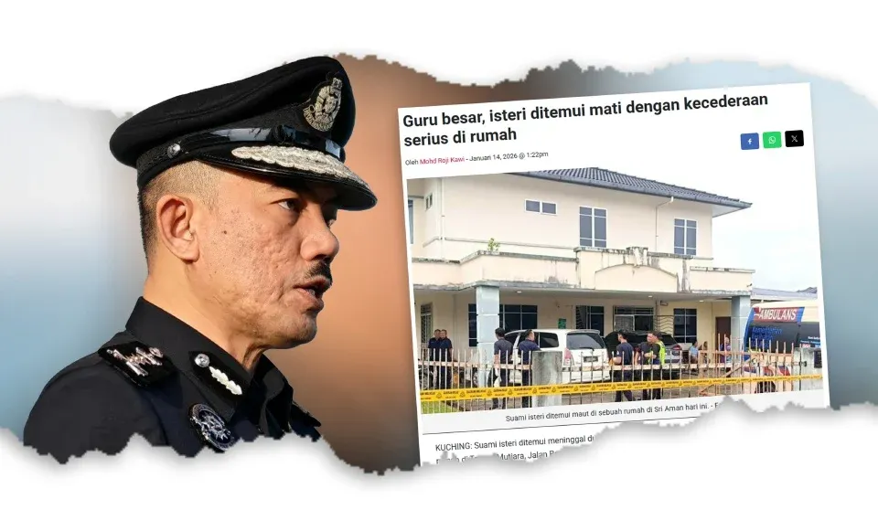Polis Dedah Kemurungan Punca Pembunuhan Suami Isteri di Sri Aman