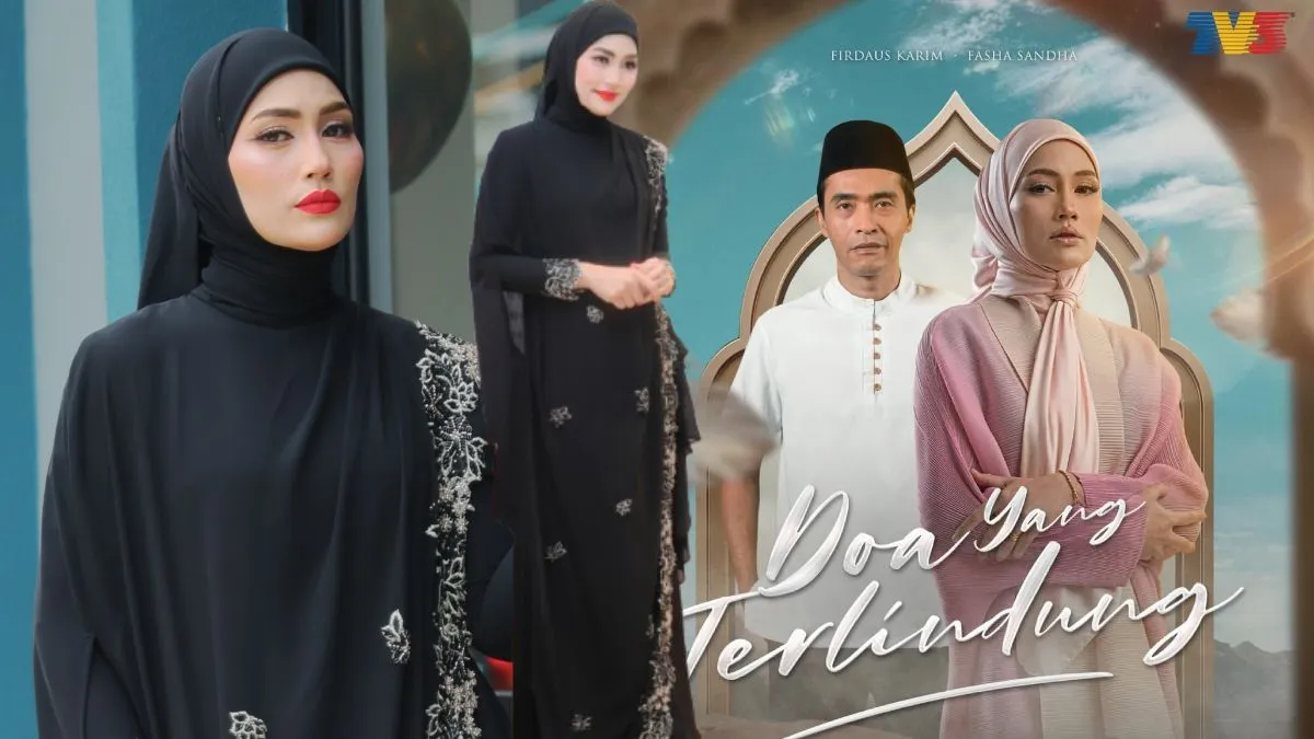 Isu Fasha Sandha Tanggal Tudung, Aidil Pilih Kunci Mulut Isu Babak Drama