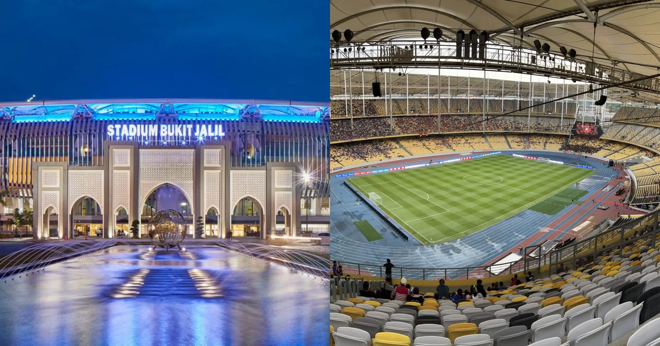 Rasmi! Ini Nama Baharu Stadium Nasional Bukit Jalil dan Stadium Putra