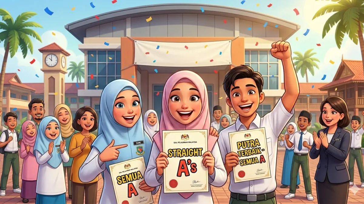 Keputusan SPM 2025 Terengganu Pecah Rekod 10 tahun