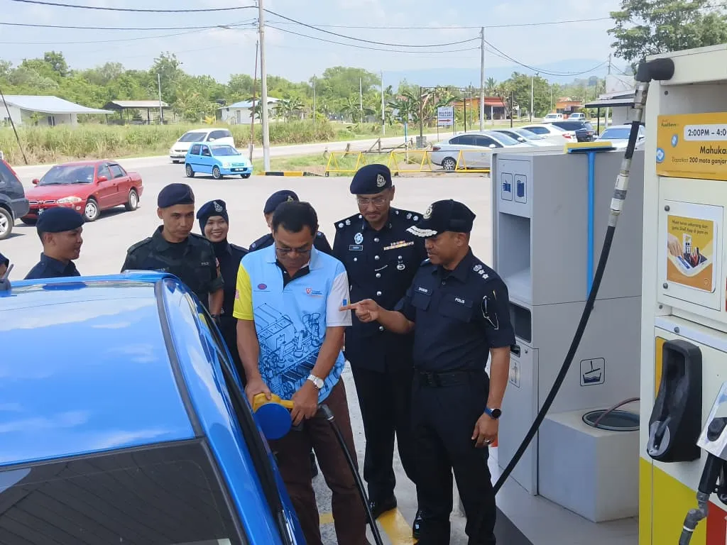 Polis Tubuh Task Force Pantau Stesen Minyak di Padang Besar