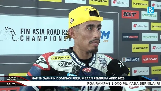 Hafizh Syahrin Dominasi ARRC Dengan Kemenangan Berganda