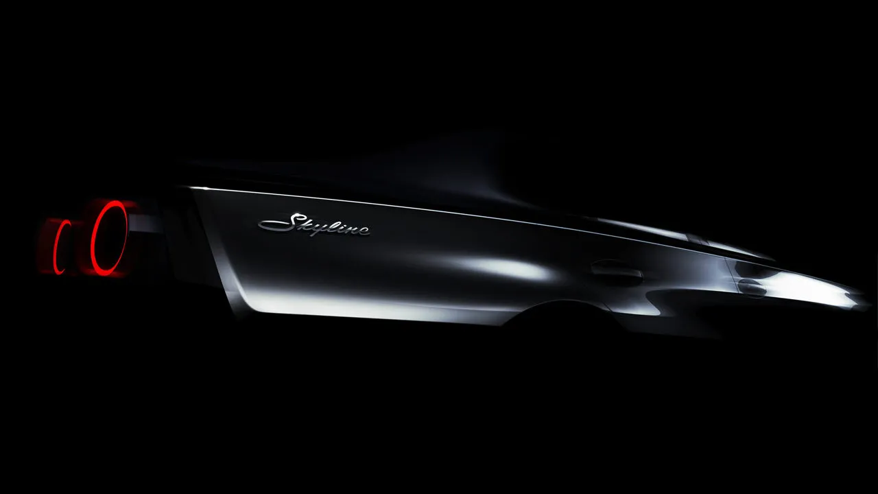 Nissan Dedah Teaser Model Skyline Baharu, Rekaan Lebih Agresif & Moden
