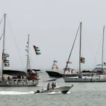 Kapal GSF tiba di Gaza