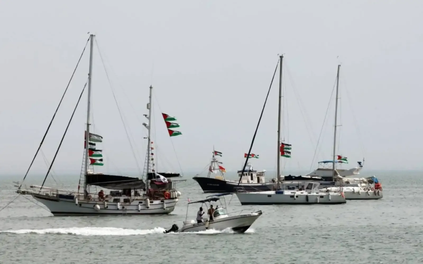 Kapal GSF Tiba di Gaza Dalam 9 Jam Lagi