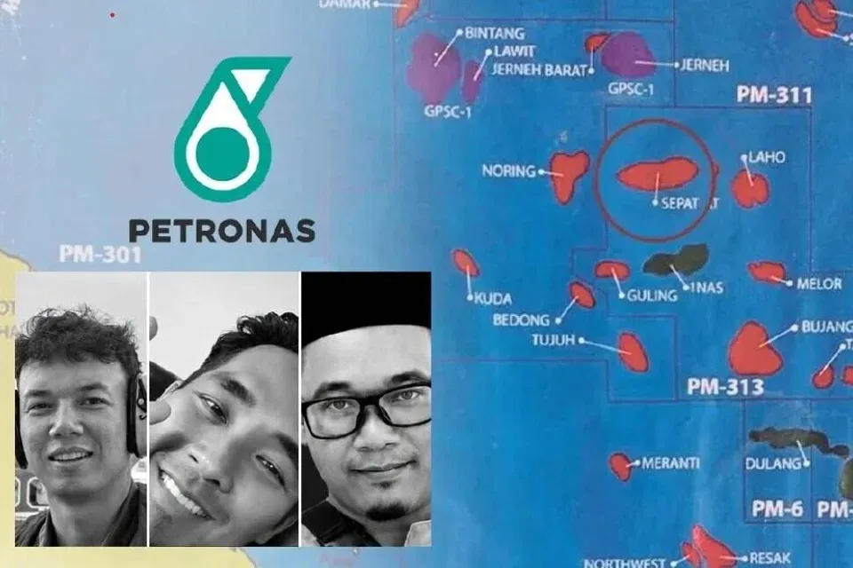 PETRONAS Sahkan Tiga Pekerja Kontraktor Maut di Platform Sepat