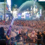 Festival Rain Rave Water Music 2026 vs perayaan Songkran