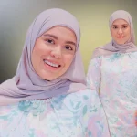 Julia Farhana tanggal tudung