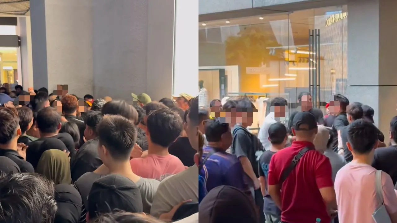 Peminat Jam Bergaduh Sampai Ada Yang Patah Tangan