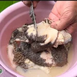 cara cuci perut lembu