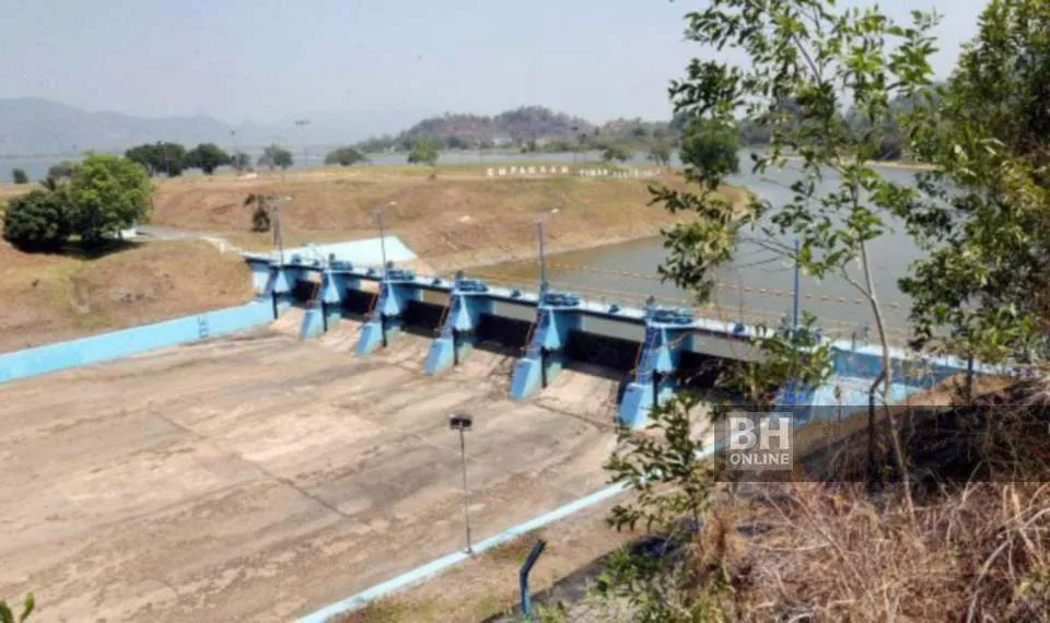 Tadahan Air Empangan Timah Tasoh Tinggal 29.74 Peratus
