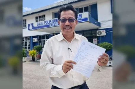 laporan polis terhadap EXCO Kedah