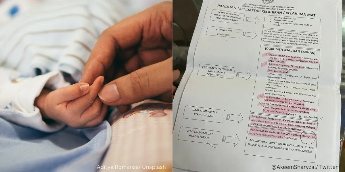 Ibu Bapa Wajib Tahu! Senarai Dokumen Untuk Daftar Kelahiran Anak di JPN