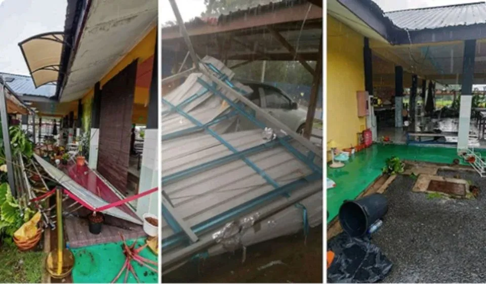 Ribut di Perlis Jejaskan 26 Rumah, Jumlah Mangsa Dijangka Bertambah
