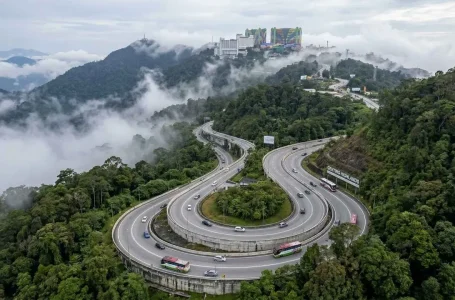 perangkap laju di laluan Genting Highlands