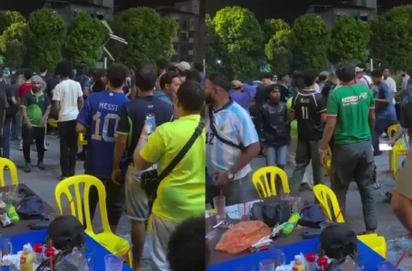 tonton Piala Dunia sampai gaduh