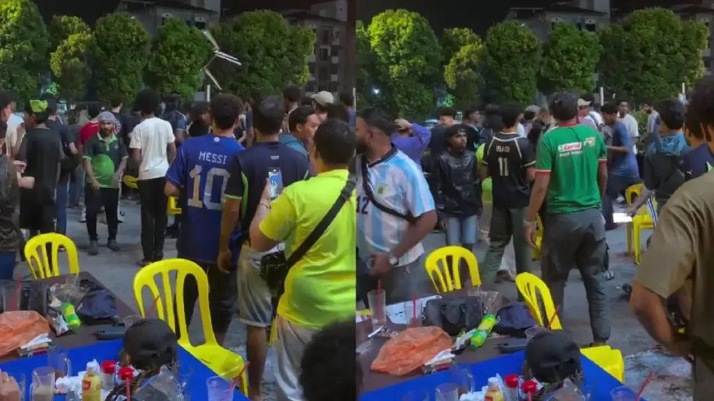 Video Insiden Tonton Piala Dunia Sampai Gaduh Di Restoran Mamak Kini Tular