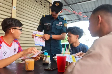 buang sampah di Pulau Pinang