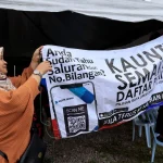 saluran pusat mengundi