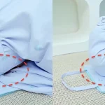 sujud atas kain telekung
