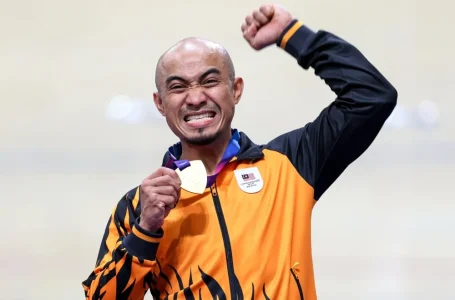 pingat emas di Sukan Komanwel