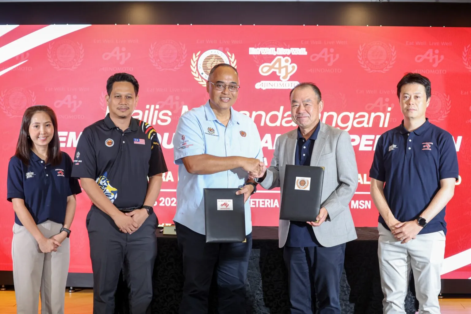 Ajinomoto Kini Rakan Sajian Rasmi Majlis Sukan Negara