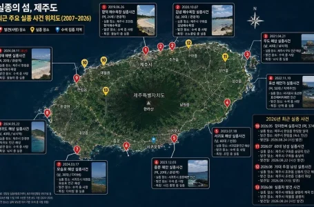 rekod palsu 200 orang hilang di Jeju